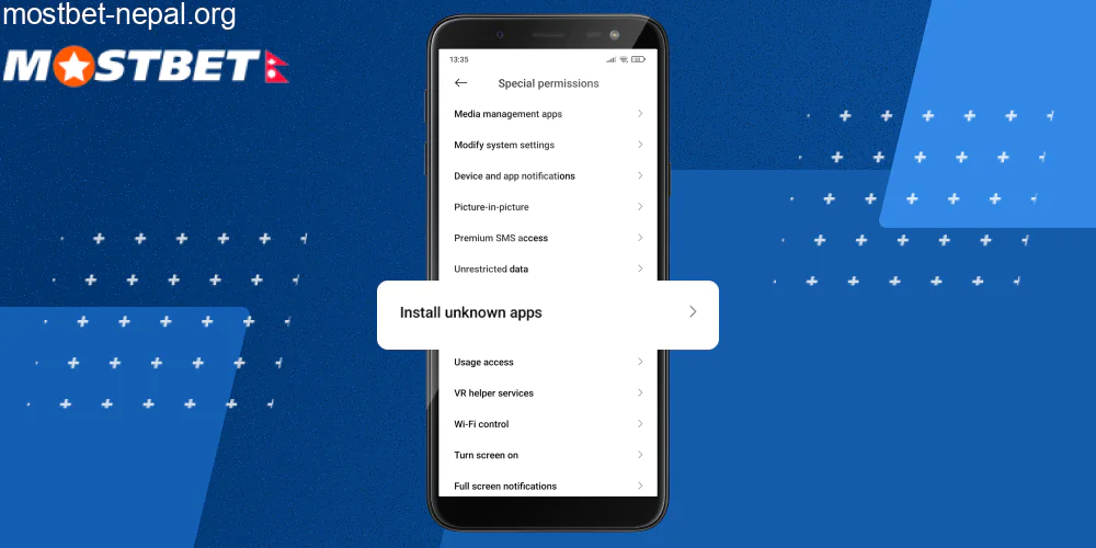 In your phone settings, allow installation of apps from unknown sources, step 1