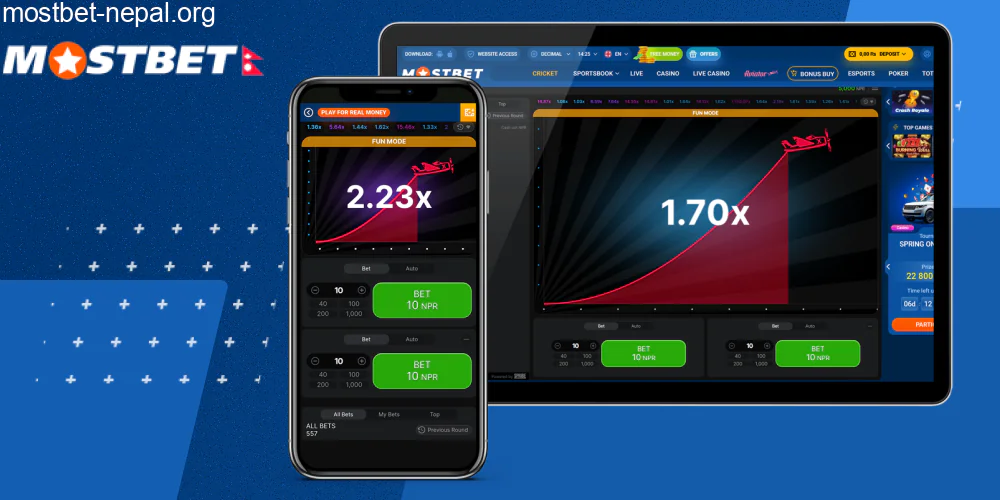 Aviator Mostbet is a popular money game in Nepal